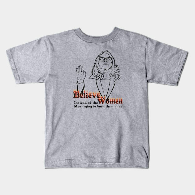 Believe Women Kids T-Shirt by Bittersweet & Bewitching